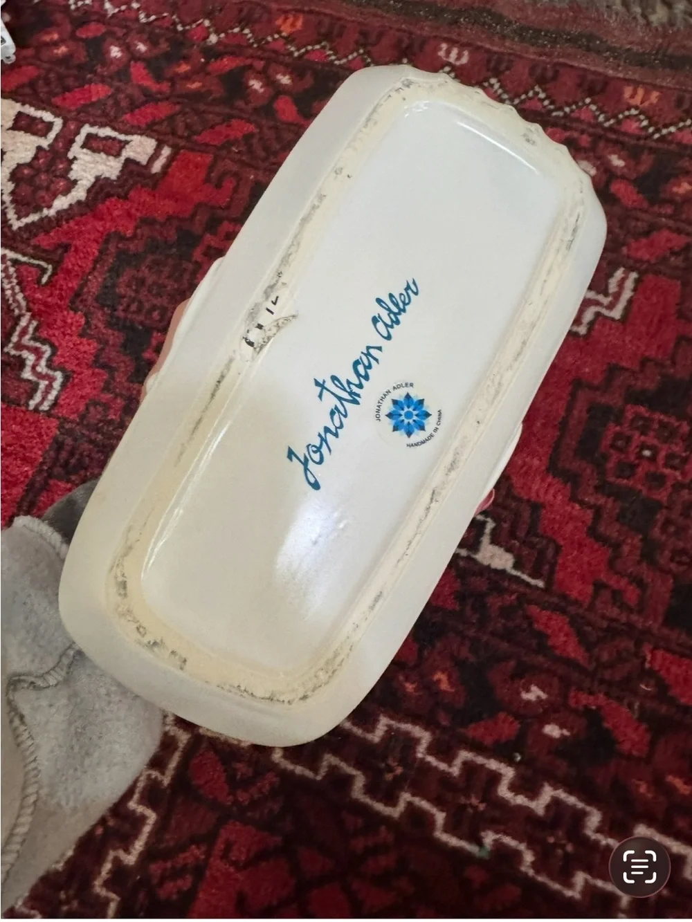 Jonathan Alder CERAMIC WHALE BOX